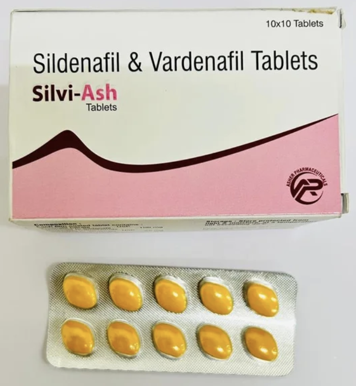 Silvi-Ash（成分バイアグラ＋レビトラ）60錠