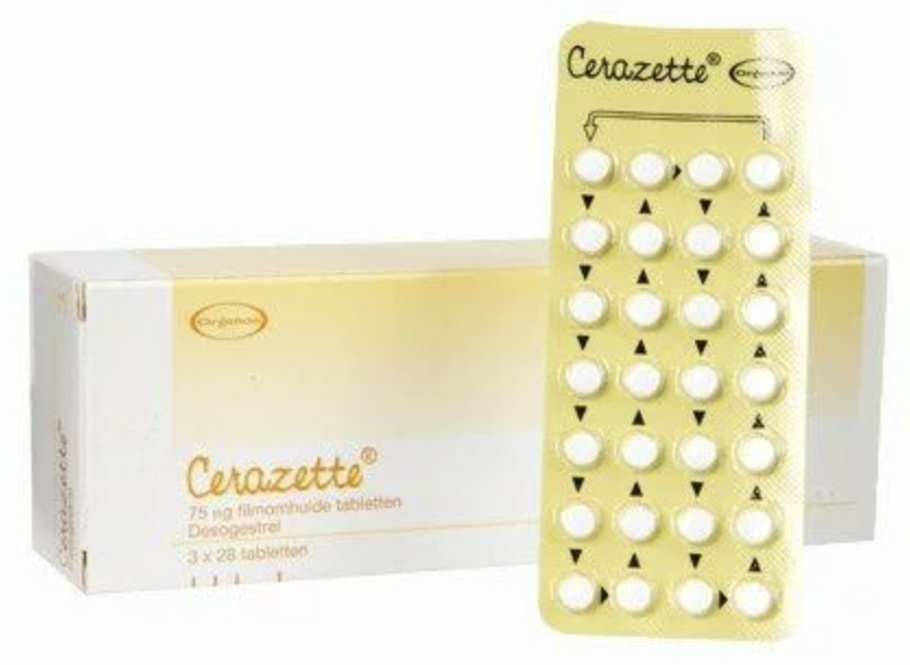 セラゼッタ Cerazette 0.075 mg 成分デソゲストレル 84錠(3ヶ月分)