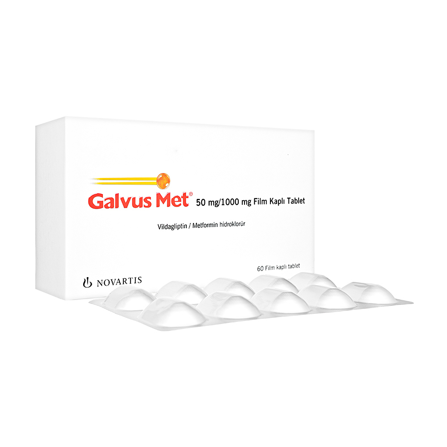 エクメット・ジェネリック　ガルバス メット(Galvus Met) 60錠