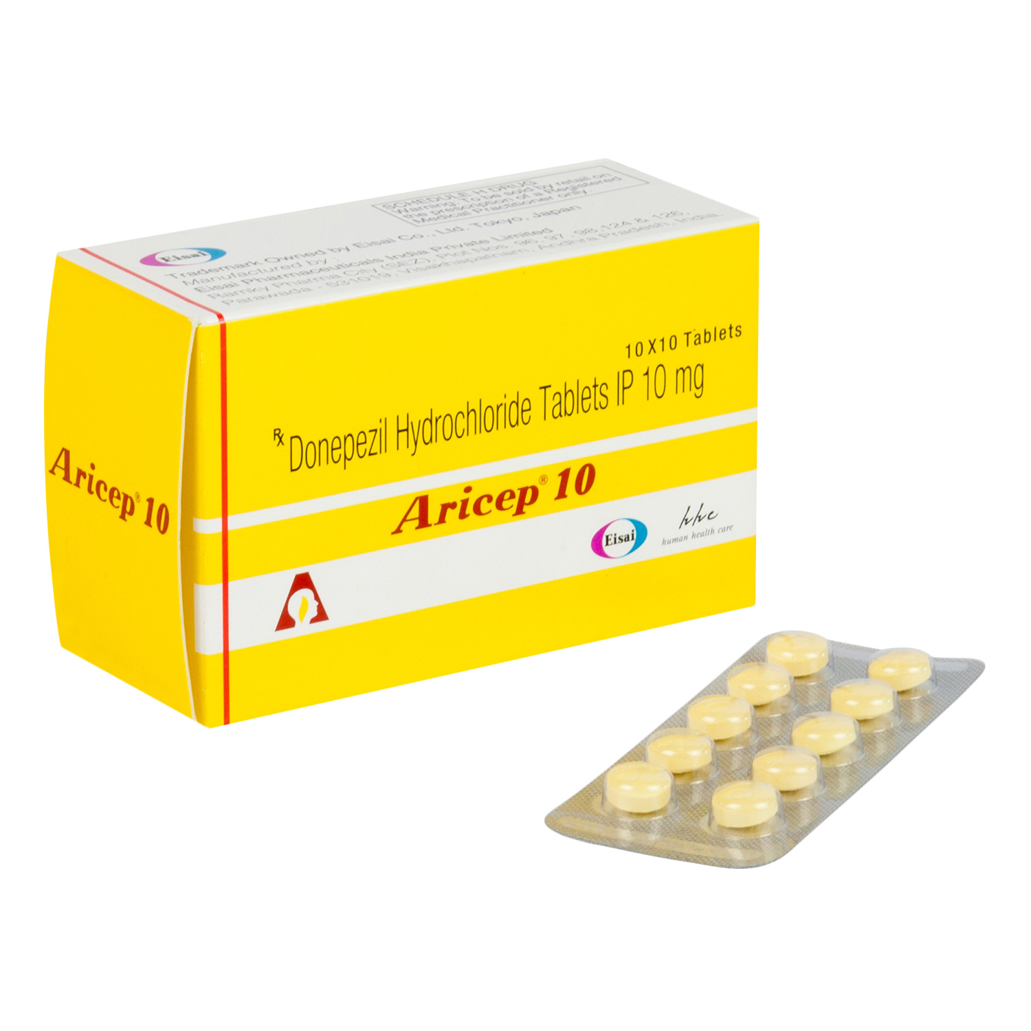 アリセプト10mg100錠（ドネペジル）