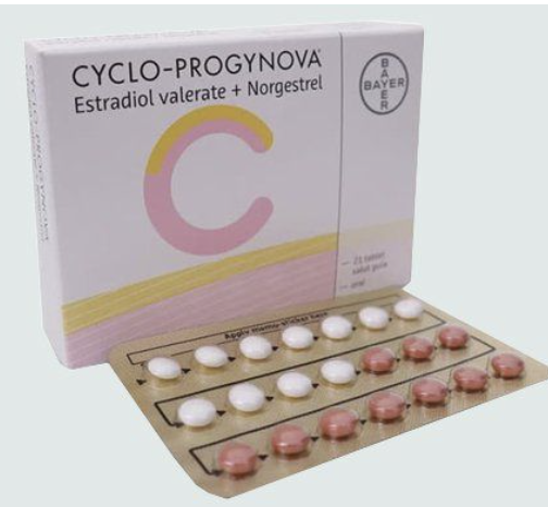CYCLO-PROGYNOVA シクロプロギノバ 21錠x3