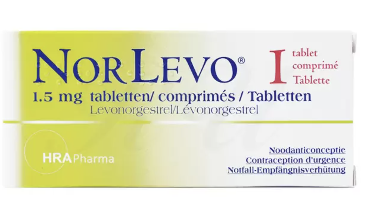 ノルレボ(NorLevo)1.5mg 3箱(1箱あたり1錠)