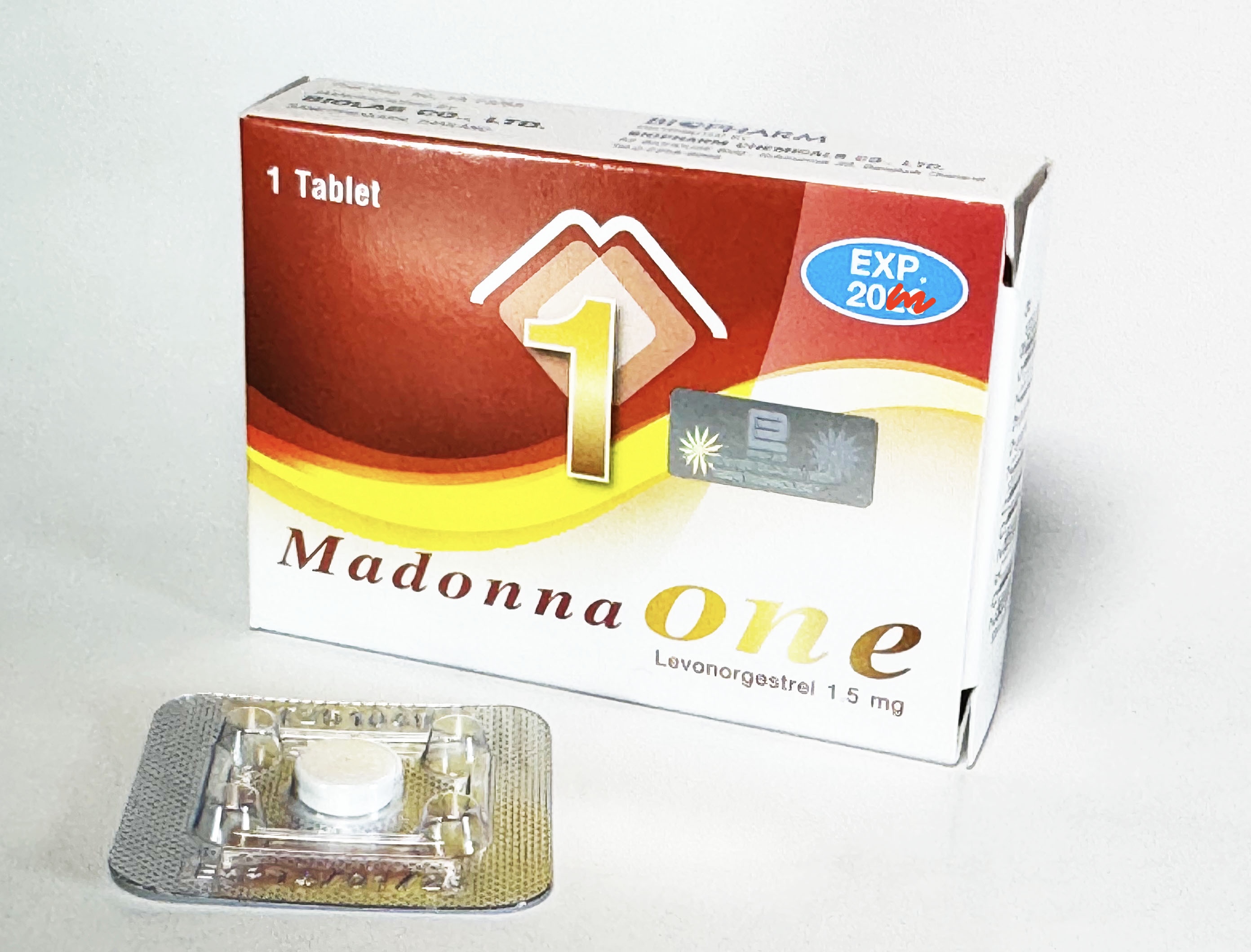 マドンナワンMADONNA ONE 3回分 アフターピル(事後避妊薬)