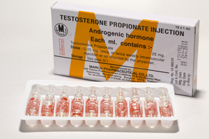 テストステロン・プロピオネート注射剤 25mg 1ml×10アンプル