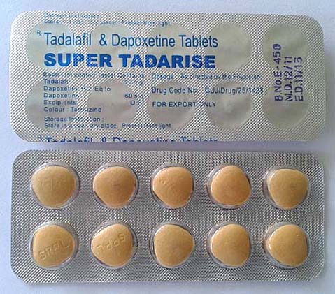 SUPER TADARISE スーパータダライズ 30錠 シアリスと早漏治療成分ダポキセチン